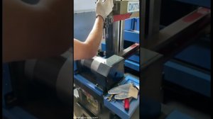 Намотка проволоки на электроэрозионный станок DK77.  https://t.me/edm_service