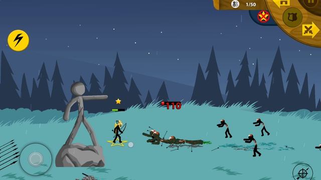 Stick War Legacy, миссия 318 ( insane, без баффов, Kytchu сражается в одиночку) смотреть онлайн