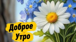 Доброе утро – красивая музыкальная открытка с тёплыми пожеланиями для близких