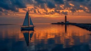 Deep Work Music ~ Chillout Deep Focus ｜ Sunset Sail Ambient Study Mix for Productivity