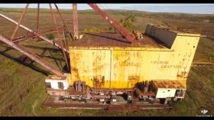Брошенный Шагающий экскаватор ЭШ 65 100
