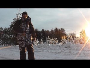 Русская ЗИМА! Землянка, рыбалка и новенький КОСТЮМ! Райская ПОГОДА!