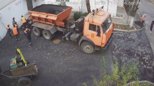 Как нам асфальтировали двор. 26 октября - 4 ноября 2016.