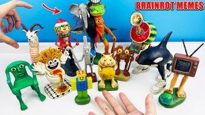 Все Итальянские Brainrot Мемы из Пластилина   Лепка фигурок своими руками Туториал 4