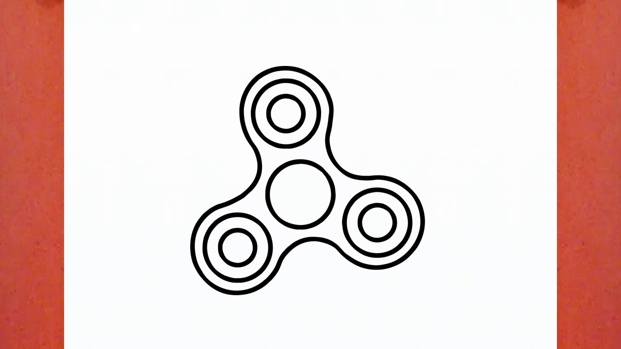 HOW TO DRAW A FIDGET SPINNER смотреть онлайн