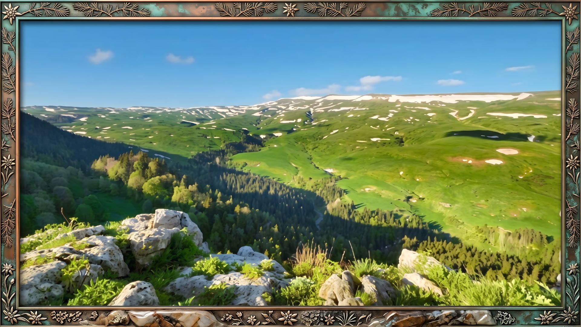 Утро в долине 🌅🌿. Веселое пение птиц и нежный ветер для глубокой концентрации и учебы. смотреть онлайн