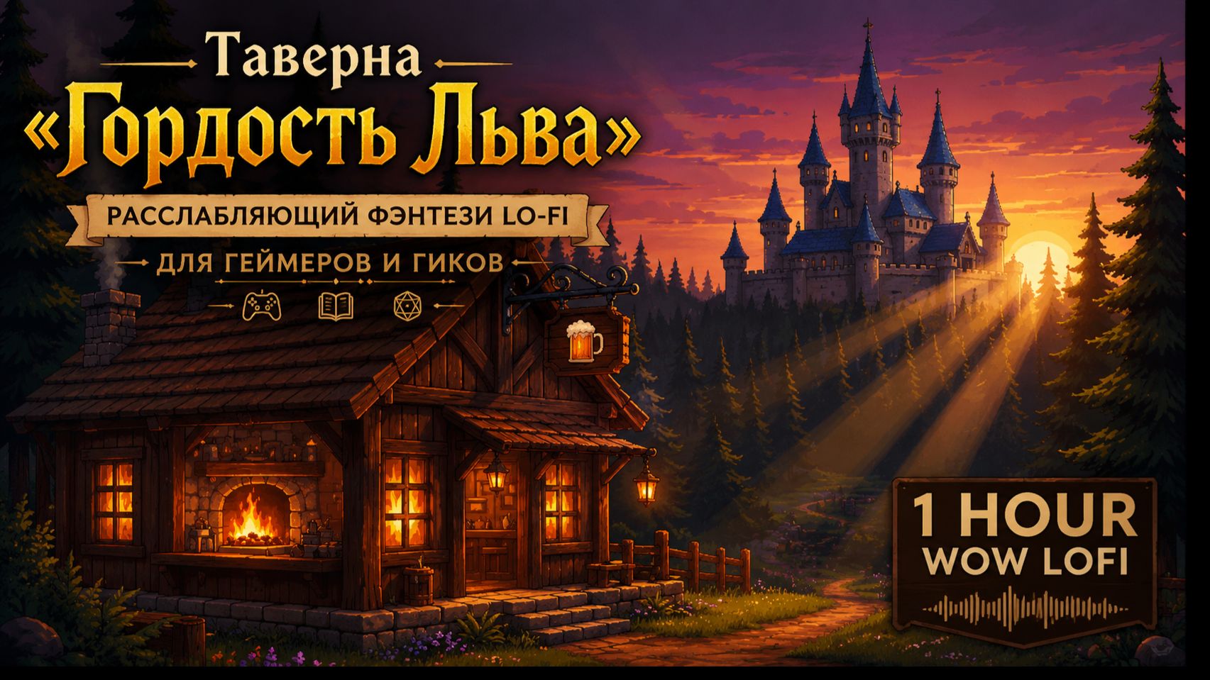 world of warcraft lofi 🌲 уютное путешествие по Азероту [музыка для учебы, релакса и ностальгии]