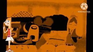 Super bowl KLasky Csupo army in Candece Flynn Major