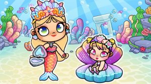 КЛИП РУСАЛОЧКА 🧜♀️🐠 АЛИСА И АЛИНА 💕 AVATAR WORLD ИСТОРИЯ 💕 РУТИНА СЕМЬИ 👨👩👧👦 ОБНОВЛЕНИЕ СЕРИАЛ