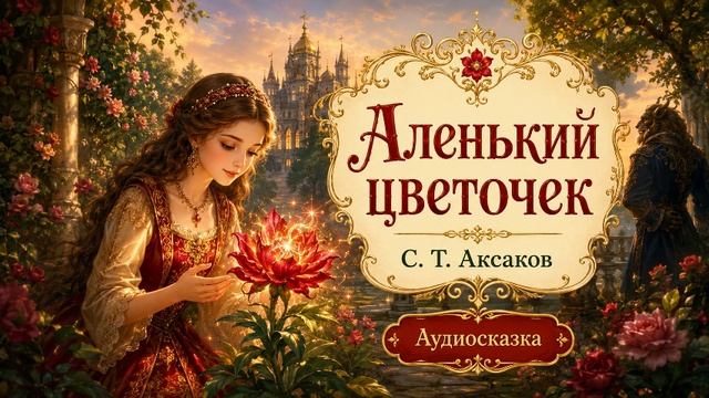 "Аленький цветочек" С.Аксаков | Слушать сказки перед сном| Аудиосказки |Сказки для малышей |