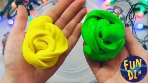 ИЗ ЧЕГО Я СДЕЛАЛА 2 КРУТЫХ ЛИЗУНА? ⚡ Флаффи слайм БЕЗ ПЕНЫ ⚡DIY ВОЗДУШНЫЙ АНТИСТРЕСС как в инстаграм