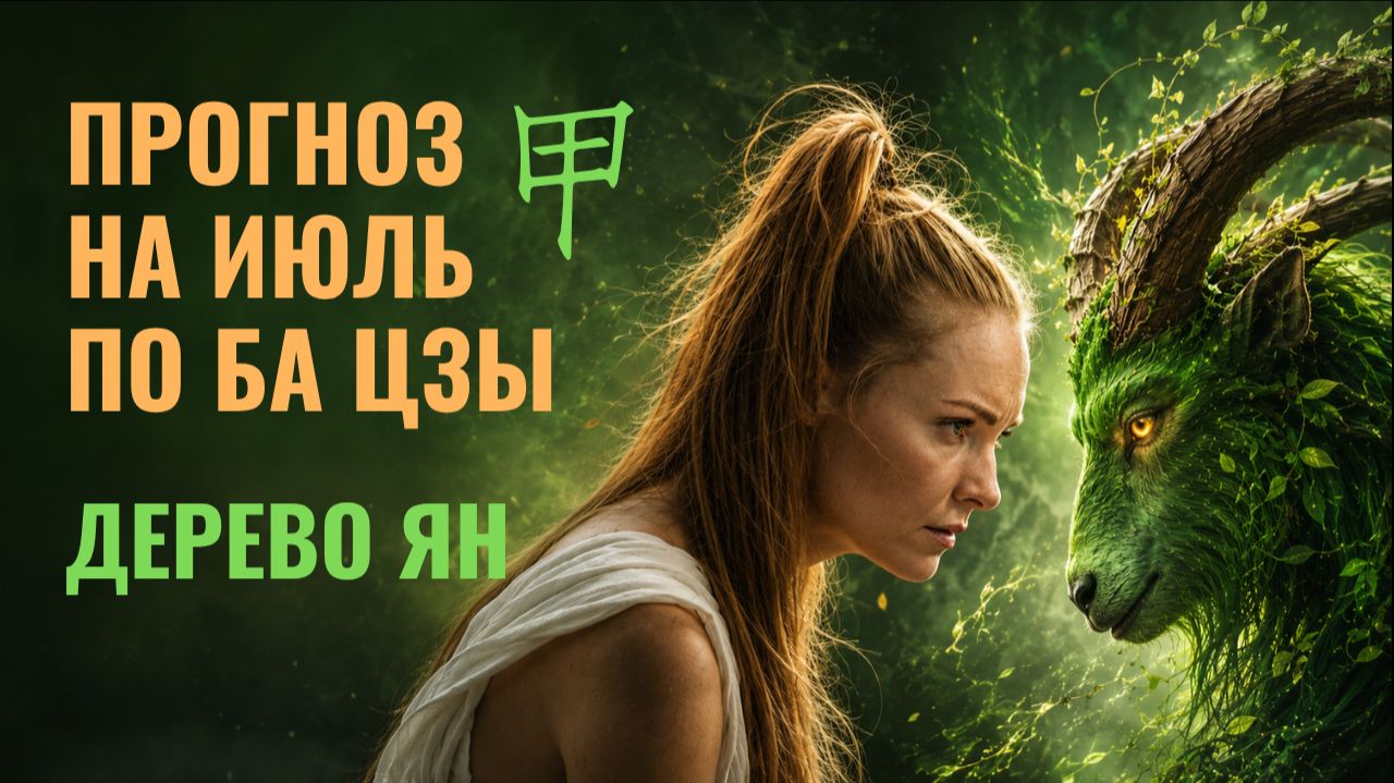 Дерево Ян в июле 2026: когда лидерство работает на вас, а когда против. БаЦзы прогноз на месяц.