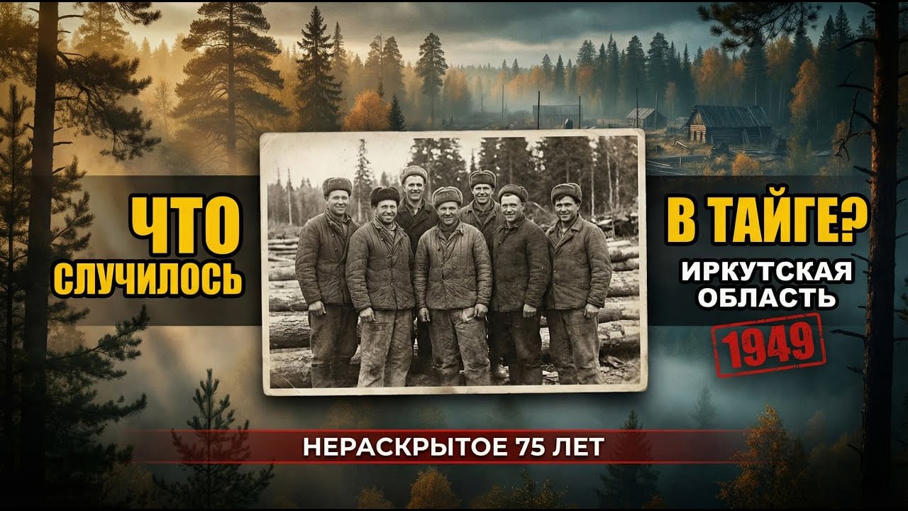 Лесорубы исчезли в Тайге 1949 — 75 лет спустя пилы обнаружили брошенными