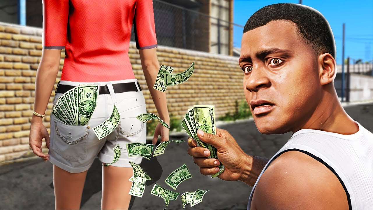 Я ОБЧИЩАЛ КАРМАНЫ 24 ЧАСА чтобы КУПИТЬ ОСОБНЯК в GTA 5! смотреть онлайн