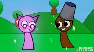 Incredibox Sprunki КРУГЛЫЙ СИРОТА! Хорнстромп анимации на русском_5