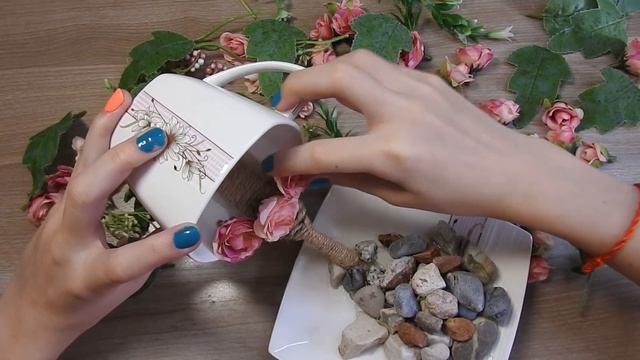 DIY Парящая чашка с цветами | DIY Floating Cup with flowers смотреть онлайн