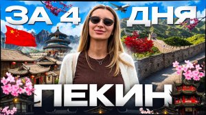 ПЕКИН 2026. Что посмотреть за 4 дня? Цены, Экскурсии, Достопримечательности