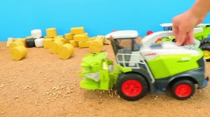 Почтовая Машина развозит посылки! 📦 Игрушечный фургон везет подарки Видео детям
