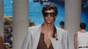 Показ мужской коллекции Dolce&Gabbana весна-лето 2027 - 4K