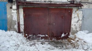 Обустройство гаража день 1