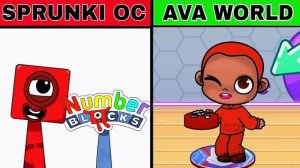 СПРУНКИ ОС: ОДИН ПРОТИВ ЛОГО Numberblocks В AVATAR WORLD
