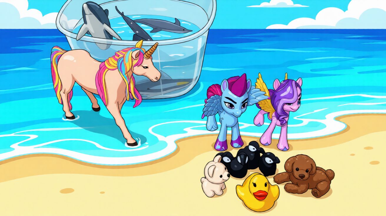 MyLittlePony. Пони в океанариуме смотреть онлайн