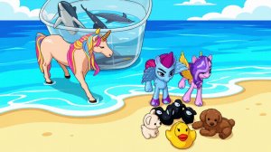 MyLittlePony. Пони в океанариуме