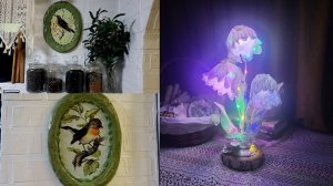 Декор своими руками, из того,  что под рукой.  Красота из мусора