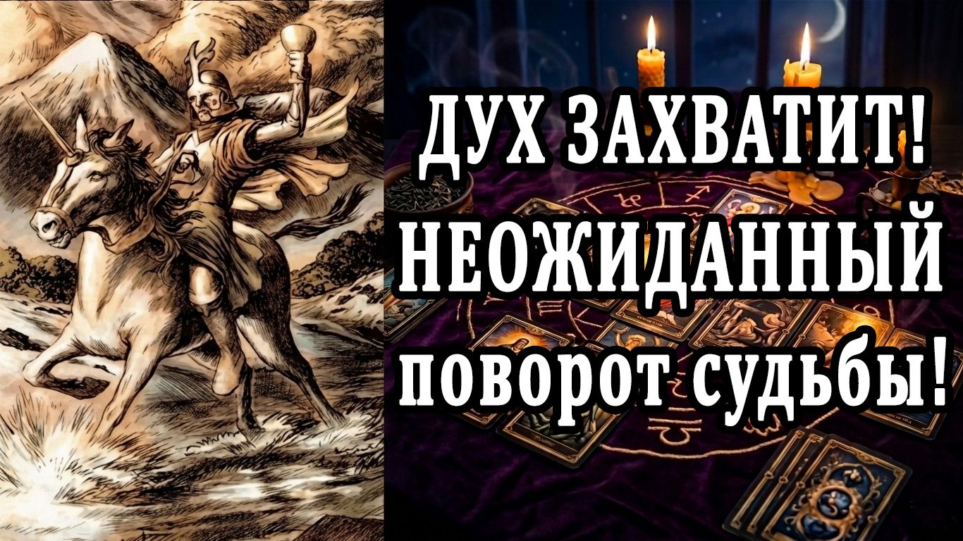 Всё ПОМЕНЯЕТСЯ! Глаза на лоб полезут от неожиданности! 😱 таро расклад ❤️ гадание на судьбу смотреть онлайн