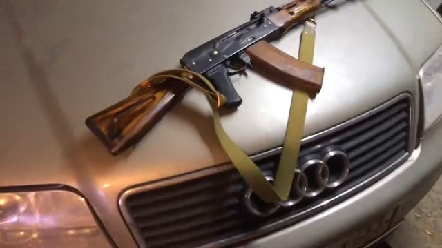 Ак74 из дерева