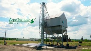 Запуск зерноочистительного комплекса в Миллерово, Ростовская область