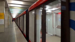 Электропоезд 81-775/776/777 «МОСКВА-2020» №52 сообщением «Новые Черёмушки - Новоясеневская»