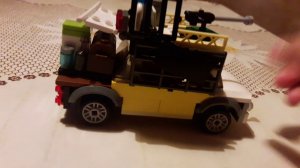 Lego машина против зомби апокалипсиса
