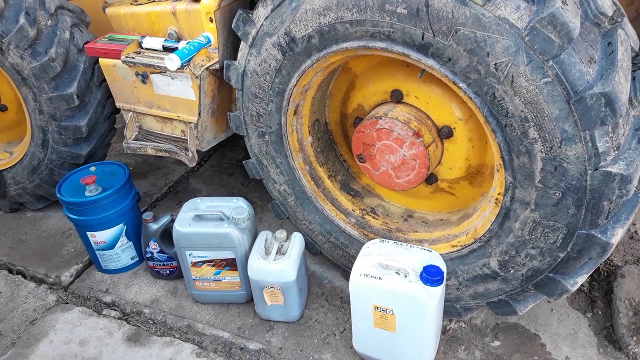 Масла, смазка. Обслуживание экскаватора- погрузчика #JCB4CX #maintenance of the backhoe loader смотреть онлайн