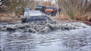Тут могли ВСЕ УТОНУТЬ, летний #OFFROAD зимой