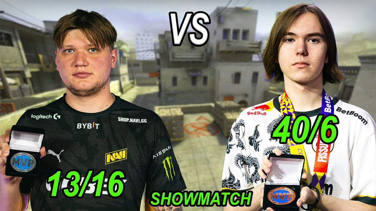 СИМПЛ VS ДОНК // S1MPLE СДЕЛАЛ ЭЙС // DONK НАБИЛ 40 ФРАГОВ // SHOWMATCH - MAP 2 // CS2 смотреть онлайн