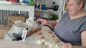РАСПАКОВОЧКА, ГОТОВЛЮ БЕЛЯШИ