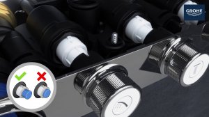 Монтаж душевых систем Grohe Euphoria SmartControl