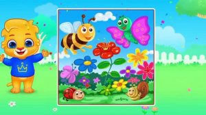 Детский развивающий мультфильм, пазлы, головоломка
