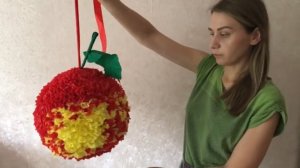 Как сделать пиньяту своими руками.