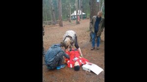 Оказание первой помощи пострадавшим. Открытый перелом.