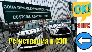 Регистрация в системе СЭП elpts.ru через Госуслуги для получения ЭПТС на японские авто после таможни