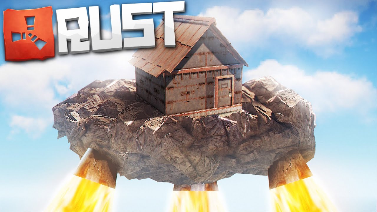 Мой Антирейд Дом в НЕБЕ! (Новый Раст | New Rust) смотреть онлайн