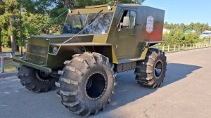 Вездеход на шинах низкого давления