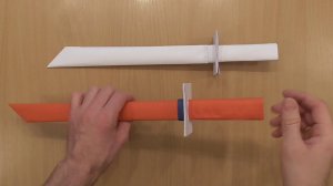 Как ЛЕГКО сделать Катану из бумаги 🗡️ How to make a paper Katana