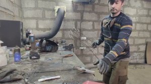 Изготовление фигур из проволоки, гордый олень
