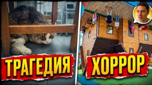 Кот Марс сломал ногу / Я попал в Хоррор дом / Влог - Конец июня 2026