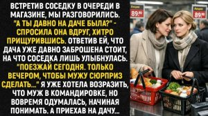 Истории из жизни/Аудиорассказы/Поезжай на дачу и сделай сюрприз мужу/Жизненные истории рассказы