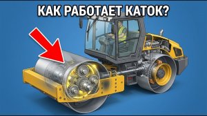 Дорожный каток: что внутри и как это работает?