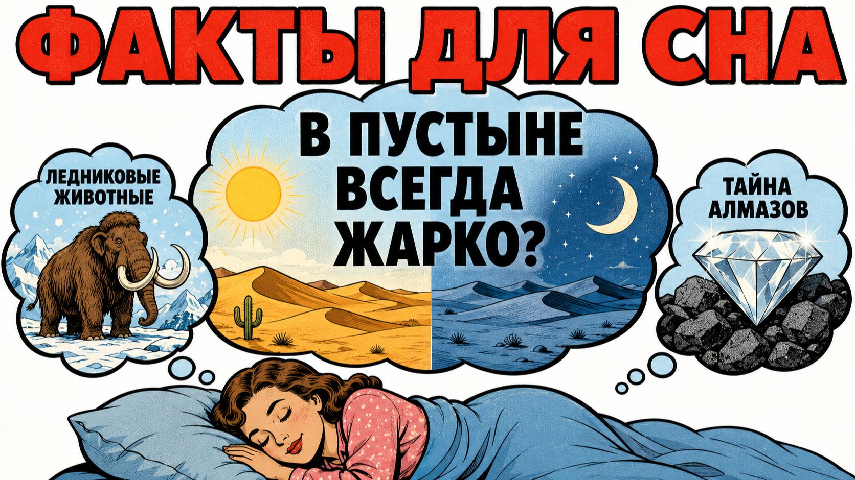 Невероятные факты чтобы быстро уснуть | Алмазы, уран, Антарктида и древние люди смотреть онлайн